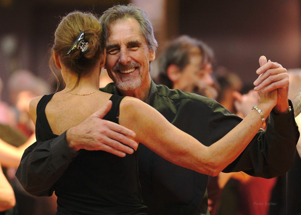 a couple in close embrace