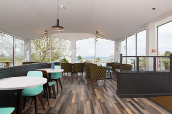 rinterior view of estaurant cafe